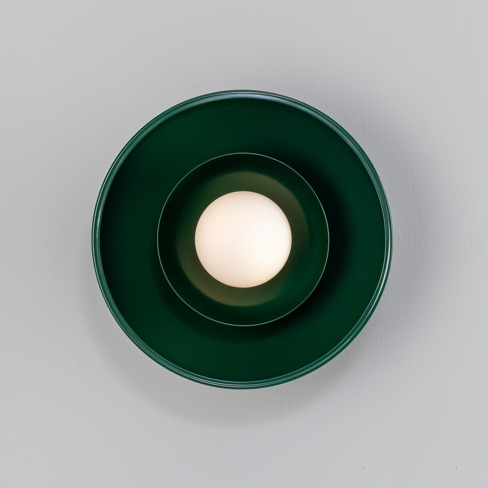 Marrakesh Wall Light | Racing Green | Opal